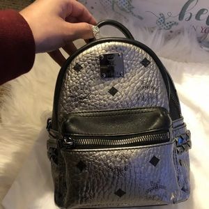 Authentic MCM x mini bebo backpack